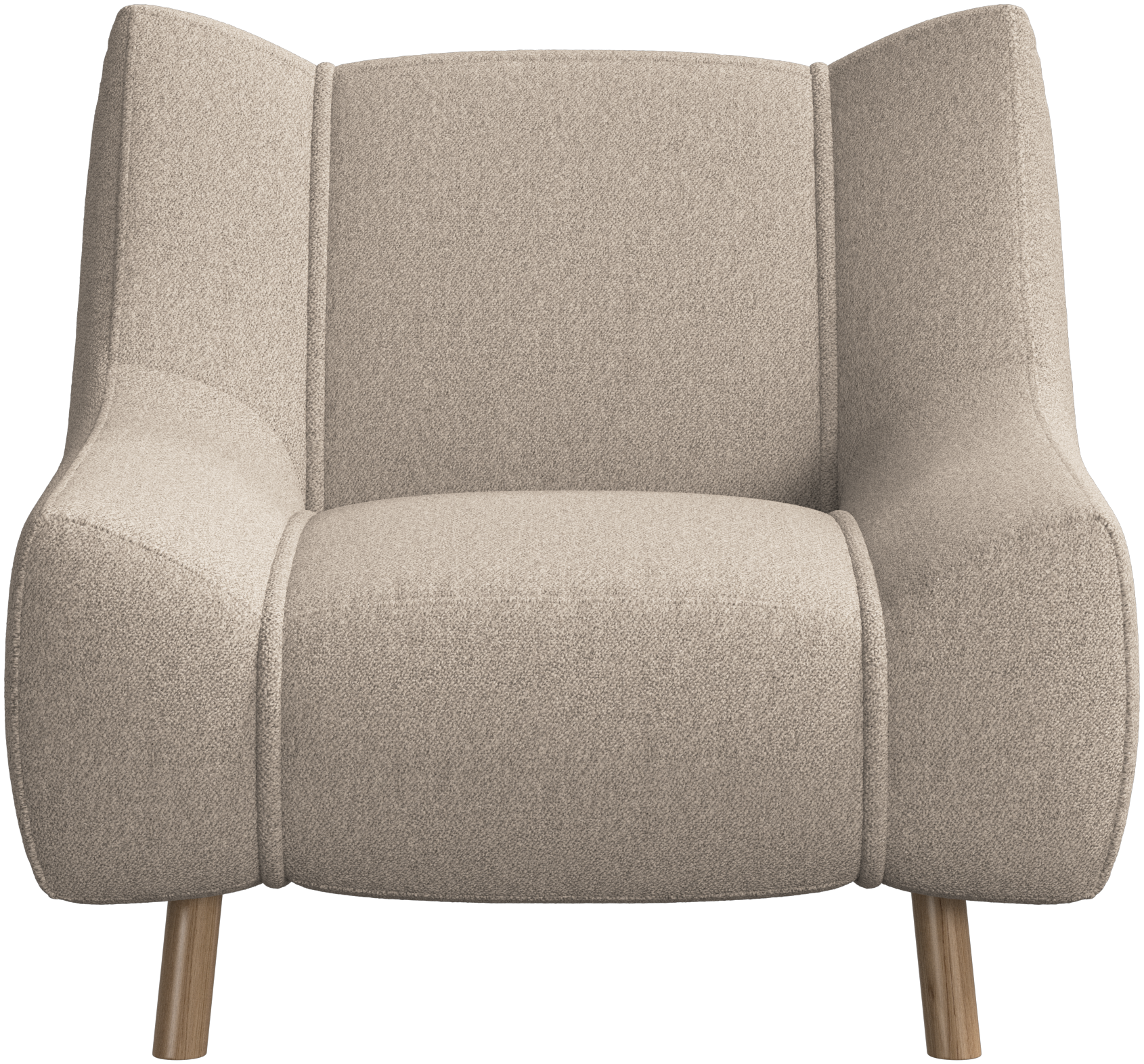 Nawabari チェア、木脚 | Living chair | Nawabari | BIG, Bjarke